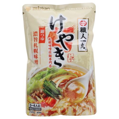 ミツカン　札幌味噌拉麺けやき監修札幌味噌