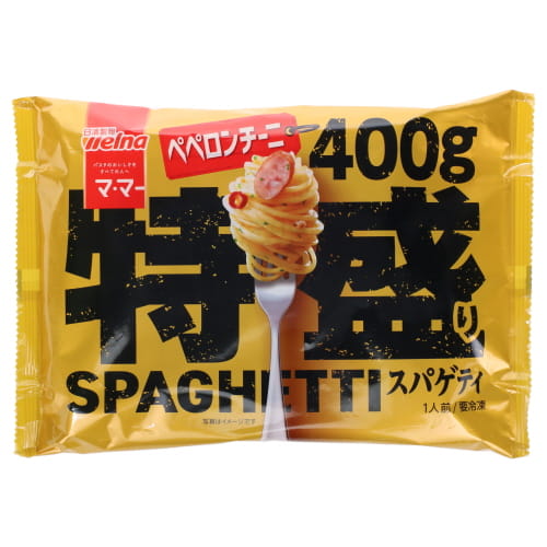ウェルナ　マ・マー特盛スパゲティペペロン