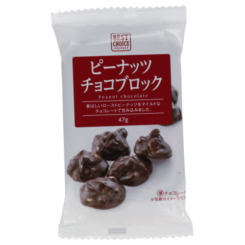 クリート　ＢＣピーナッツチョコブロック　４７ｇ