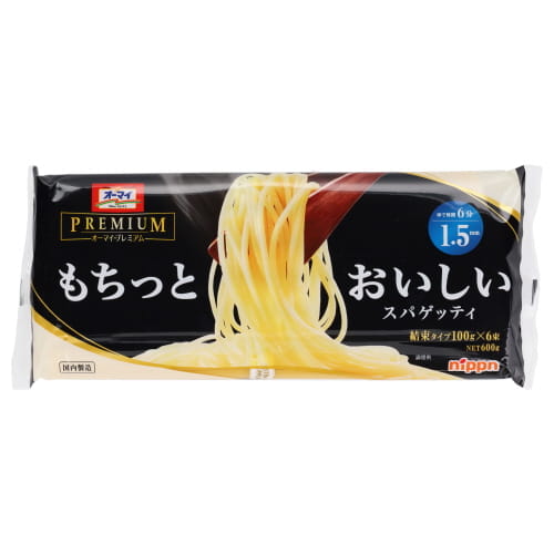 オーマイ　もちっとスパゲッティ１．５ｍｍ　６００ｇ