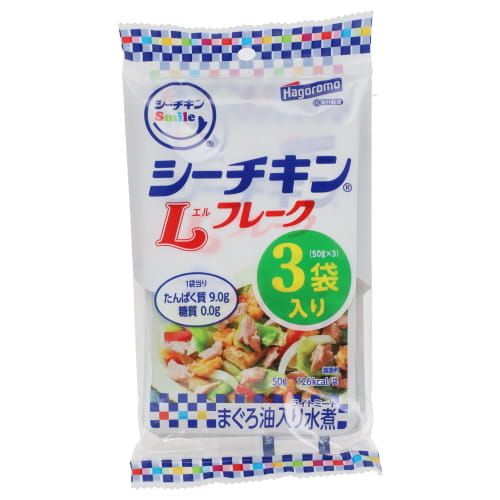 はごろも　ＳｍｉｌｅＬフレーク３袋　５０ｇＸ３
