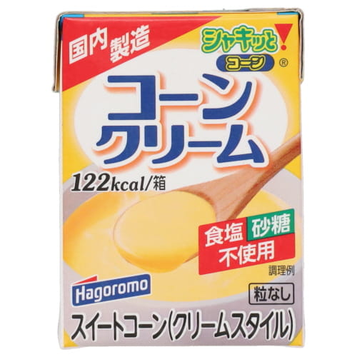 はごろも　シャキッとコーンクリーム紙パッ