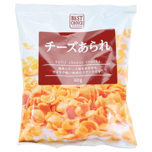クリート　ＢＣチーズあられ　６０ｇ