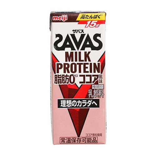 ザバス　ミルクプロテイン脂肪０ココア　２００ｍｌ