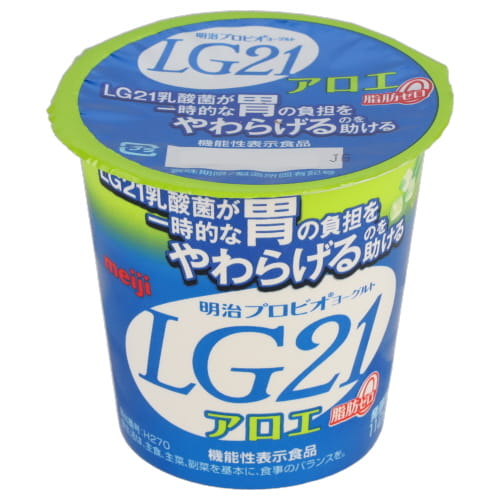 明治　プロビオＬＧ２１アロエ脂肪０　１１２ｇ