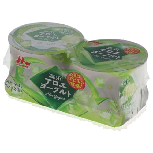 森永　アロエヨーグルト２連　８０g×２