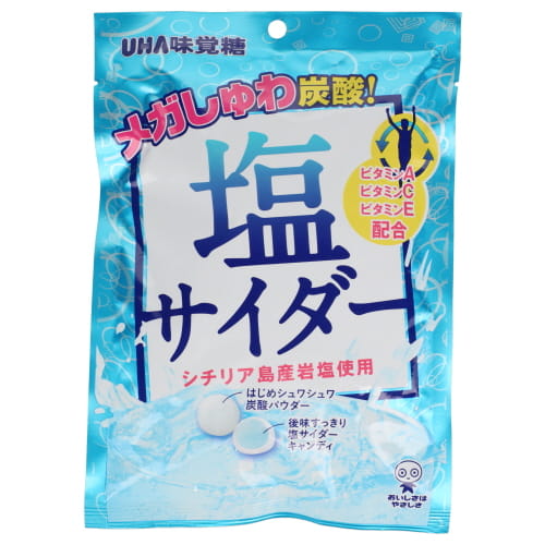 味覚糖　塩サイダー　６６ｇ