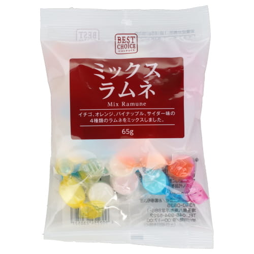 クリート　ＢＣミックスラムネ　６５ｇ