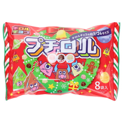 チロルチョコ　プチロル＜クリスマスパック　７２ｇ