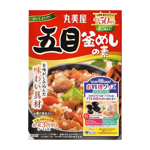 丸美屋　五目釜めしの素　１４７ｇ
