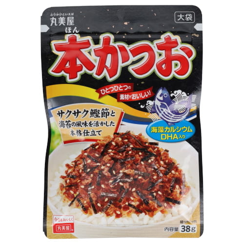 丸美屋　本かつお大袋　３８ｇ