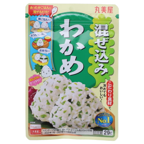 丸美屋　混ぜ込みわかめ　２９ｇ