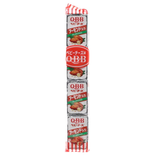ＱＢＢ　アーモンド入りベビーチーズ　４個