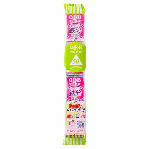 ＱＢＢ　チーズＤＥ鉄分ベビーチーズ　　４個