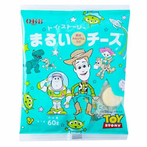 ＱＢＢ　トイ・ストーリー　まるいチーズ　６０ｇ