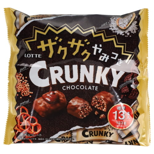 ロッテ　ザクザクやみつきクランキーＳＰ　１２３ｇ