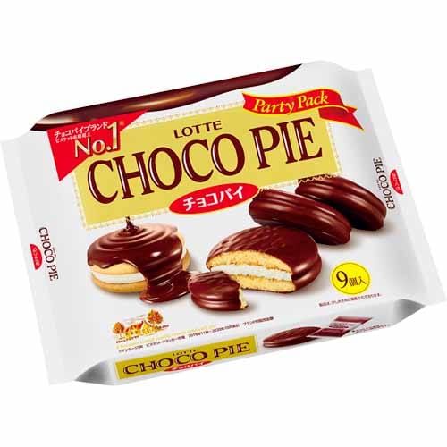 ロッテ　チョコパイパーティーパック　９個