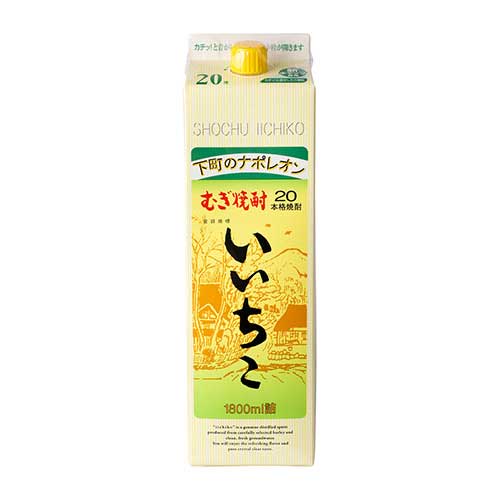 三和酒類　いいちこ２０度パック　１８００ｍｌ