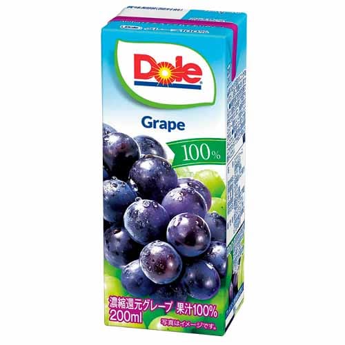雪印　Ｄｏｌｅ　グレープ　２００ｍｌ