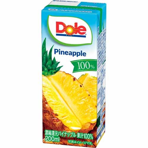 雪印　Ｄｏｌｅ　パイナップル　２００ｍｌ