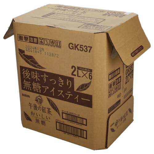 キリン　午後の紅茶おいしい無糖　２Ｌ＊６